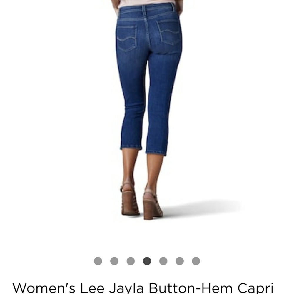 Lee midrise capris